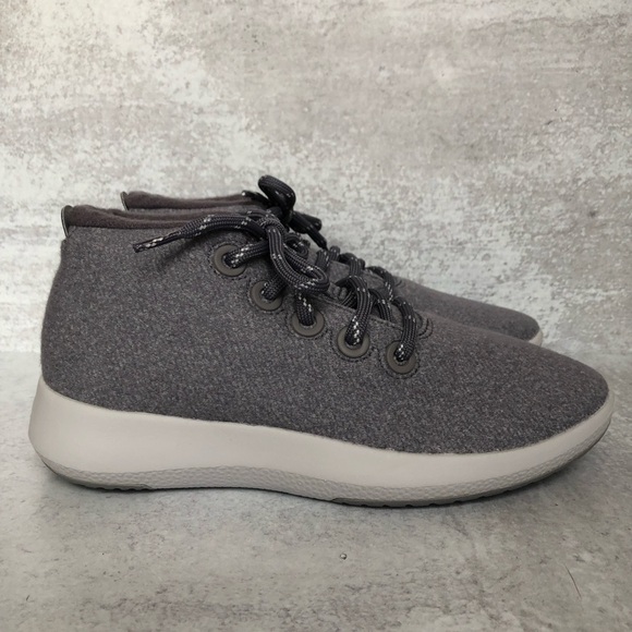 Allbirds Womans Wool Runner-Up Mizzle Grey Size 8 New - Picture 2 of 16